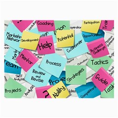 Stickies Post It List Business Large Glasses Cloth by Celenk