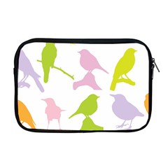 Birds Colourful Background Apple Macbook Pro 17  Zipper Case