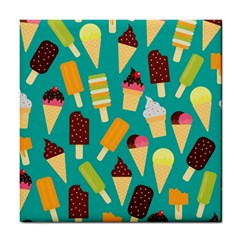 Summer Treats Tile Coasters by Bigfootshirtshop