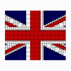 Union Jack Flag Uk Patriotic Small Glasses Cloth (2-side) by Celenk