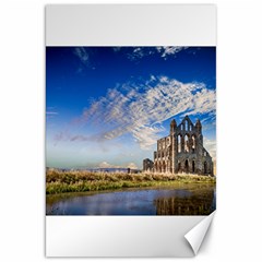 Ruin Church Ancient Architecture Canvas 20  X 30   by Celenk