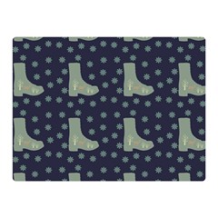 Blue Boots Double Sided Flano Blanket (mini)  by snowwhitegirl