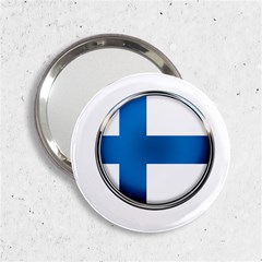 Finland Country Flag Countries 2 25  Handbag Mirrors by Nexatart