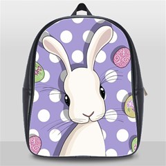 Easter Bunny  School Bag (xl) by Valentinaart