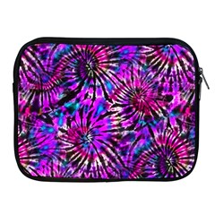 Purple Tie Dye Madness  Apple Ipad 2/3/4 Zipper Cases by KirstenStar