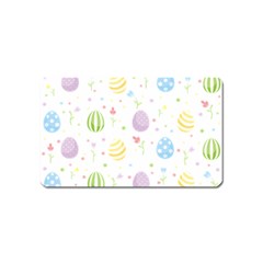 Easter Pattern Magnet (name Card) by Valentinaart