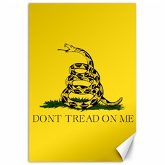 Gadsden Flag Don t Tread On Me Canvas 20  X 30   by snek