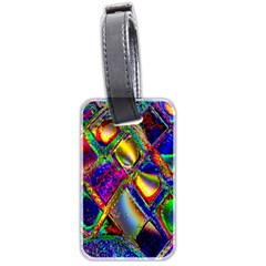 Abstract Digital Art Luggage Tags (two Sides) by Sapixe