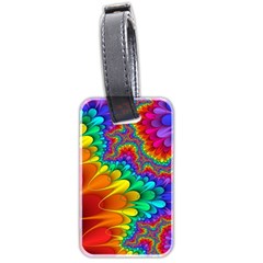 Colorful Trippy Luggage Tags (two Sides) by Sapixe