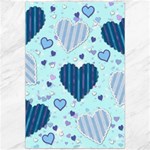 Hearts Pattern Paper Wallpaper Canvas 20  x 30   19.62 x28.9  Canvas - 1