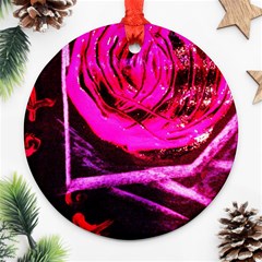 Calligraphy 2 Ornament (round) by bestdesignintheworld