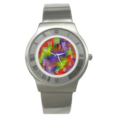 Texture Pattern Programming Processing Stainless Steel Watch by Sapixe