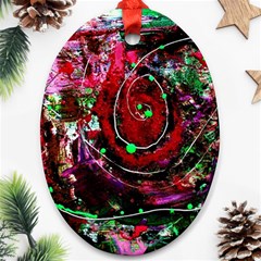 Bloody Coffee 7 Ornament (oval) by bestdesignintheworld