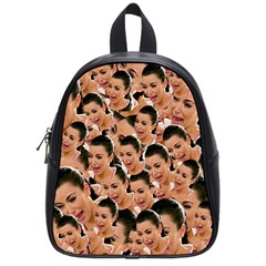 Crying Kim Kardashian School Bag (small) by Valentinaart