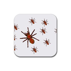 Nature Insect Natural Wildlife Rubber Coaster (square)  by Sapixe