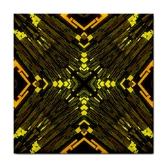 Abstract Glow Kaleidoscopic Light Tile Coasters by Sapixe