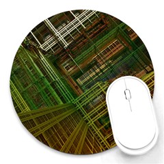 City Forward Urban Planning Round Mousepads by Sapixe