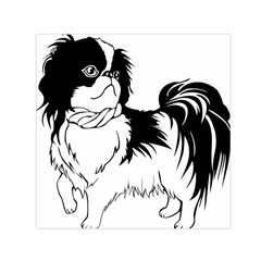 Animal Canine Dog Japanese Chin Small Satin Scarf (square) by Sapixe