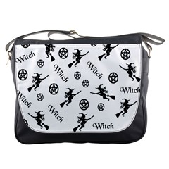 Witches And Pentacles Messenger Bags by IIPhotographyAndDesigns