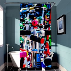 Time To Choose A Scooter Shower Curtain 36  X 72  (stall)  by FunnyCow