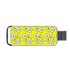 Eggs Yellow Portable Usb Flash (two Sides) by snowwhitegirl