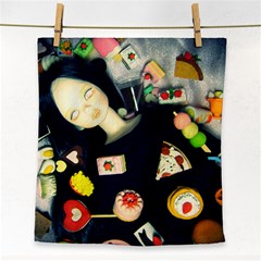 Food Face Towel by snowwhitegirl