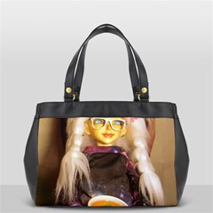 Eating Lunch Oversize Office Handbag (2 Sides) by snowwhitegirl