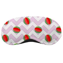 Watermelon Chevron Sleeping Masks by snowwhitegirl