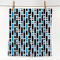 Linear Sequence Pattern Design Face Towel by dflcprintsclothing