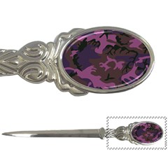 Camouflage Violet Letter Opener by snowwhitegirl