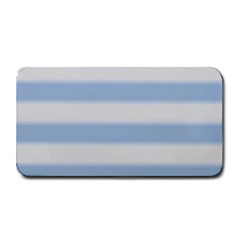 Bold Stripes Soft Blue Medium Bar Mats by BrightVibesDesign