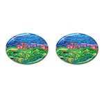 Our Town My Town Cufflinks (Oval)