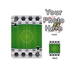 Background Sports Soccer Football Playing Cards 54 (Mini) Front - Club6