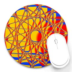 Graphic Design Graphic Design Round Mousepads by Wegoenart