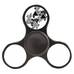 Gray Triangle Puzzle Finger Spinner by Mariart