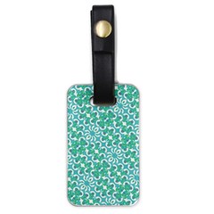 Colorful Abstract Print Pattern Luggage Tags (one Side)  by dflcprintsclothing