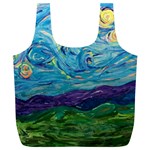 A Very Very Starry Night Full Print Recycle Bag (XL)