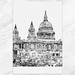 Line Art Architecture Church Canvas 20  X 30  by Sudhe