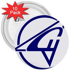 Sukhoi Aircraft Logo 3  Buttons (10 Pack)  by Sudhe