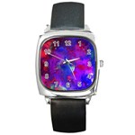 Galaxy Now Square Metal Watch