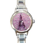 Ooh Lala Round Italian Charm Watch