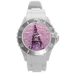 Ooh Lala Round Plastic Sport Watch (L)