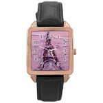 Ooh Lala Rose Gold Leather Watch 