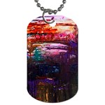 Spring Ring Dog Tag (One Side)