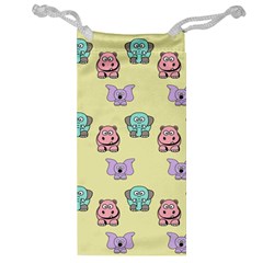 Animals Pastel Children Colorful Jewelry Bag