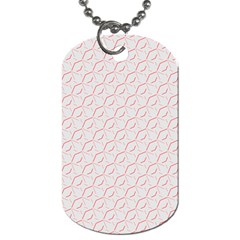 Wallpaper Abstract Pattern Graphic Dog Tag (two Sides)