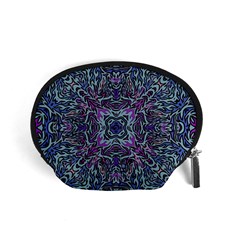 Pattern Fire Purple Repeating Accessory Pouch (small)