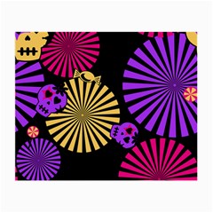 Seamless Halloween Day Dead Small Glasses Cloth