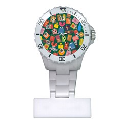 Presents Gifts Background Colorful Plastic Nurses Watch