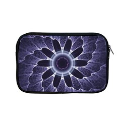 Fractal Feathers Blue Purple Apple Macbook Pro 13  Zipper Case